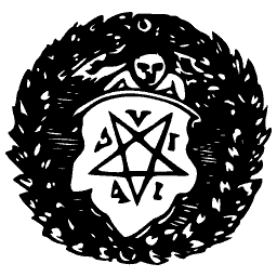 Wreathed pentacle mark