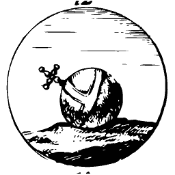 Orb with a cross