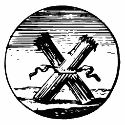Cross of rough timber