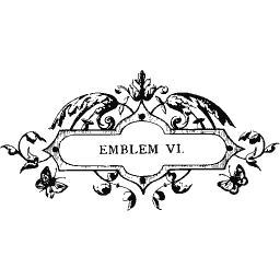 Emblem title cartouche