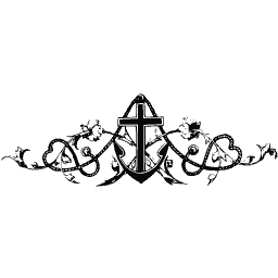 Anchor and cross headpiece