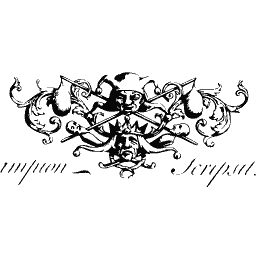Calligraphic flourish ornament