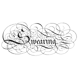 Swearing flourish panel