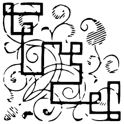 Fret and leaf panel