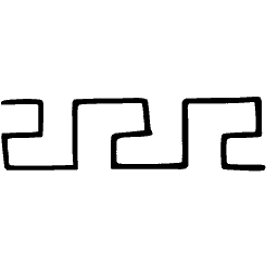 Stepped fret line