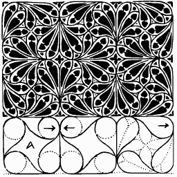 Tracery pattern and its plan