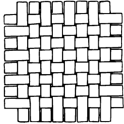 Basket weave net