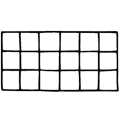 Rectangular tile grid