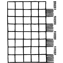Plain square grid