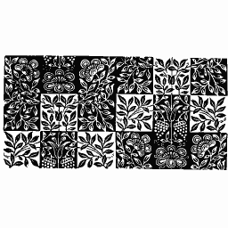 Sampler of pattern squares