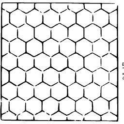 Hexagon honeycomb tile