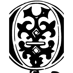 Foliate Initial O