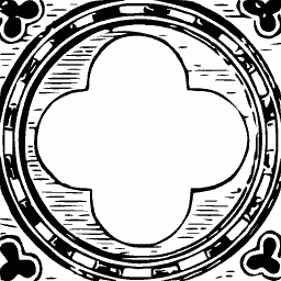 Quatrefoil roundel
