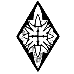 Diamond panel with cross