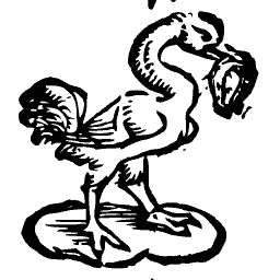 Ostrich with a horseshoe