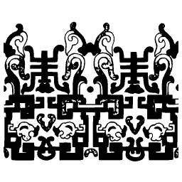 Angular fret panel