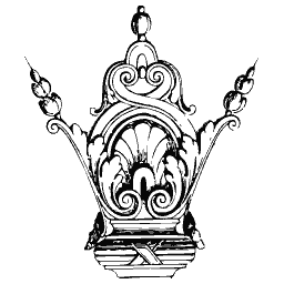 Pendant keystone ornament