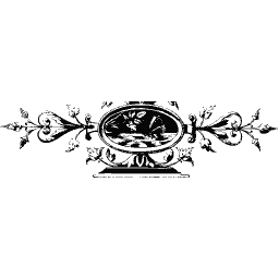 Oval medallion on a base