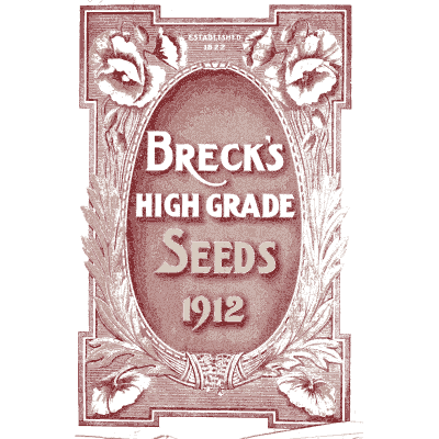 Seed catalogue cover 1912 - Annual Descriptive Catalogue of High Grade Seeds - 1912
