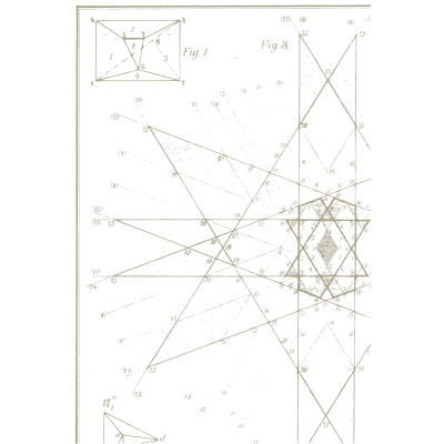 Triangle construction diagram 02 - Vielecke und Vielflache: Theorie und Geschichte - 1900