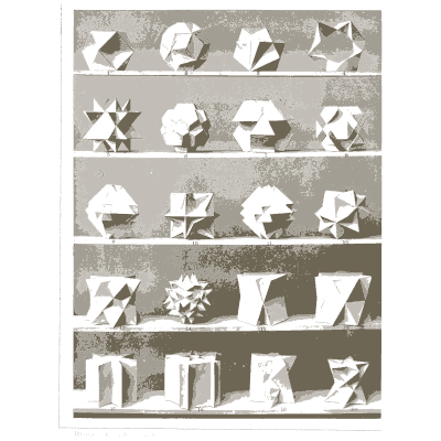 Paper models and prisms 02 - Vielecke und Vielflache: Theorie und Geschichte - 1900