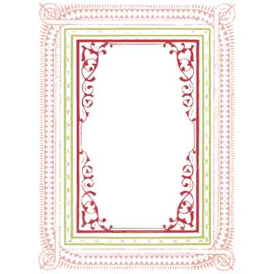 Empty scroll corner frame - Specimens of Chromatic Wood Type, Borders etc. - 1874
