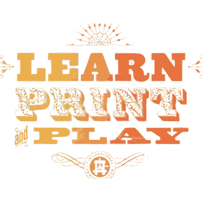 Sunburst motto with monogram - Specimens of Chromatic Wood Type, Borders etc. - 1874