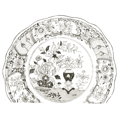 Floral plate - Heraldry and Floral Forms as Used in Decoration - 1922