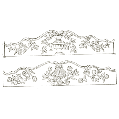 Floral pilaster strips - Heraldry and Floral Forms as Used in Decoration - 1922