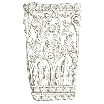 Byzantine capital - Heraldry and Floral Forms as Used in Decoration - 1922