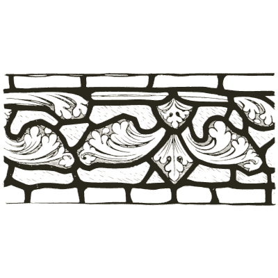 Acanthus scroll band - Heraldry and Floral Forms as Used in Decoration - 1922