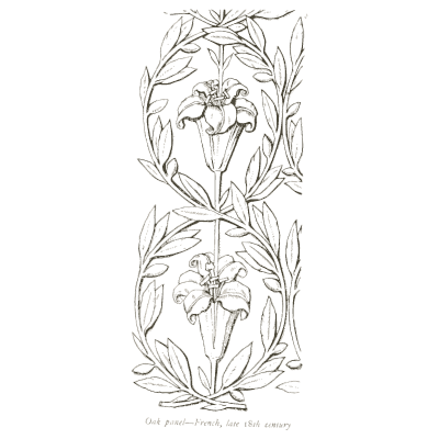 Lily panel - Heraldry and Floral Forms as Used in Decoration - 1922