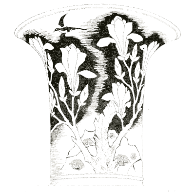 Iris vase - Heraldry and Floral Forms as Used in Decoration - 1922