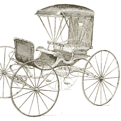 Canopy top surrey - Illustrated Catalogue of Carriages - 1860
