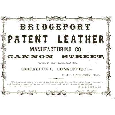 Patent leather advertisement - Illustrated Catalogue of Carriages - 1860