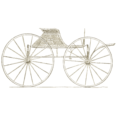 Skeleton buggy - Illustrated Catalogue of Carriages - 1860
