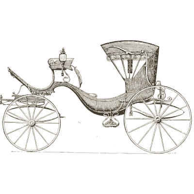 Hooded phaeton - Illustrated Catalogue of Carriages - 1860