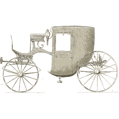 Coupe carriage - Illustrated Catalogue of Carriages - 1860