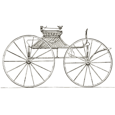 Light road wagon 02 - Illustrated Catalogue of Carriages - 1860