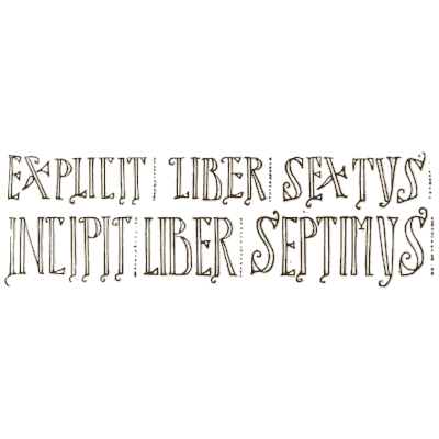 Explicit incipit inscription - Alphabets Old and New - 1910
