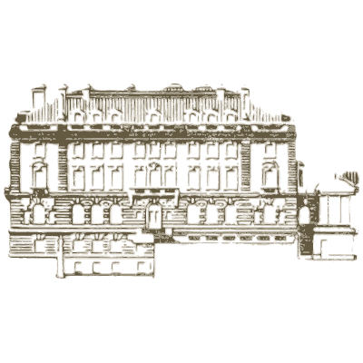Building facade with fascia - Alphabets Old and New - 1910
