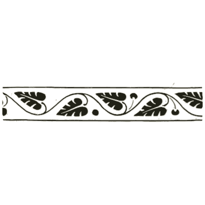 Running leaf border - Pattern Design: A Book for Students - 1903