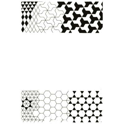 Triangle and hexagon grids - Pattern Design: A Book for Students - 1903