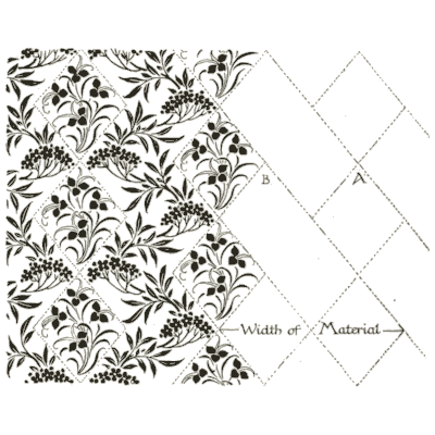 Floral repeat with construction net - Pattern Design: A Book for Students - 1903