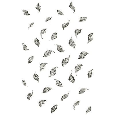 Scattered leaf powdering - Pattern Design: A Book for Students - 1903