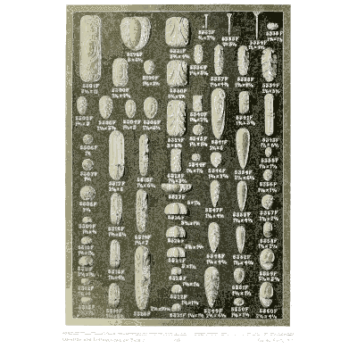 Sheet of oval bosses - Illustrated Catalogue of Period Ornaments - 1924