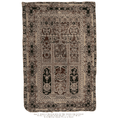 Prayer rug with columns - Decorative Textiles - 1918
