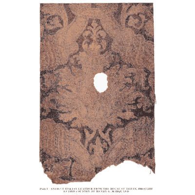 Worn velvet fragment - Decorative Textiles - 1918