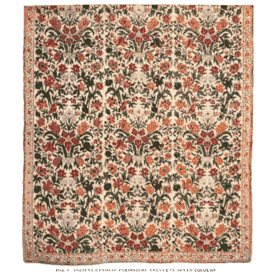 Floral embroidered coverlet - Decorative Textiles - 1918