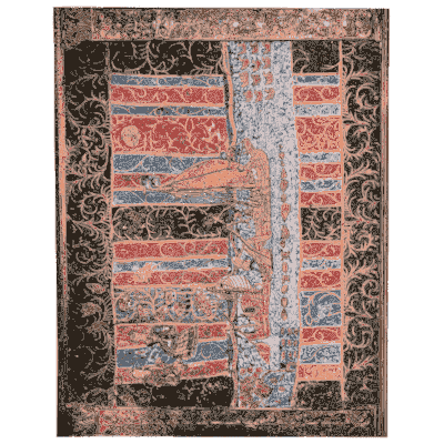 Banded rug - Decorative Textiles - 1918